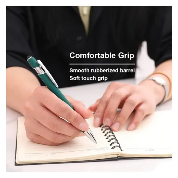 2 in 1 Stylus Retractable Ballpoint Pen