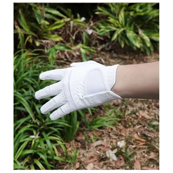 Super Soft Leather Golf Gloves