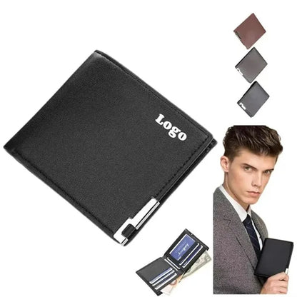 PU Leather Bifold Wallet