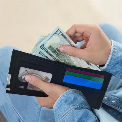 PU Leather Bifold Wallet
