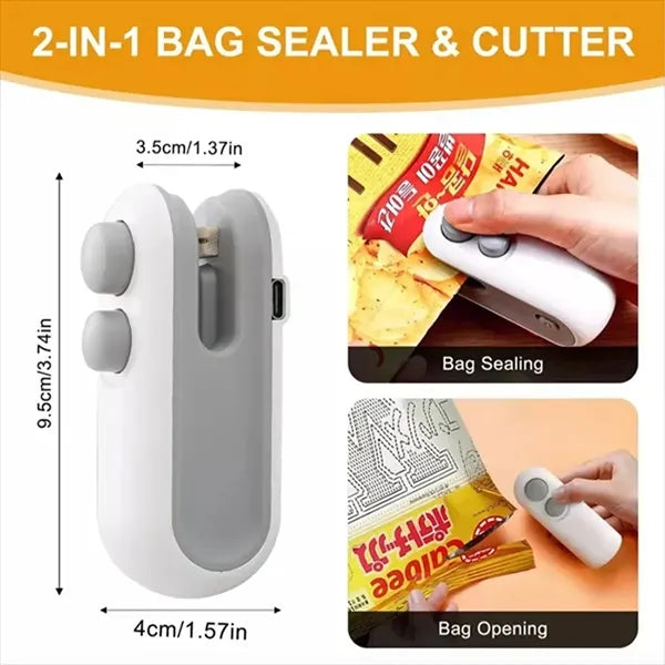 Mini Sealing Machine with Cutter