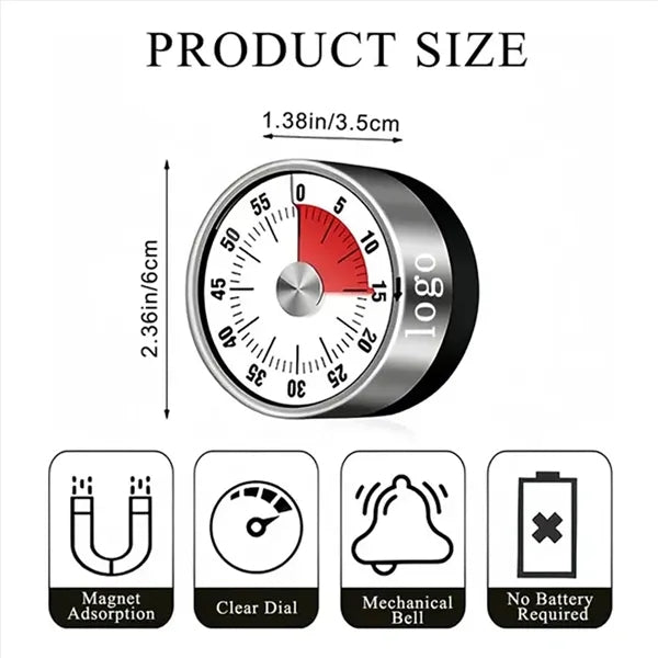Mini Countdown Spin Kitchen Timer