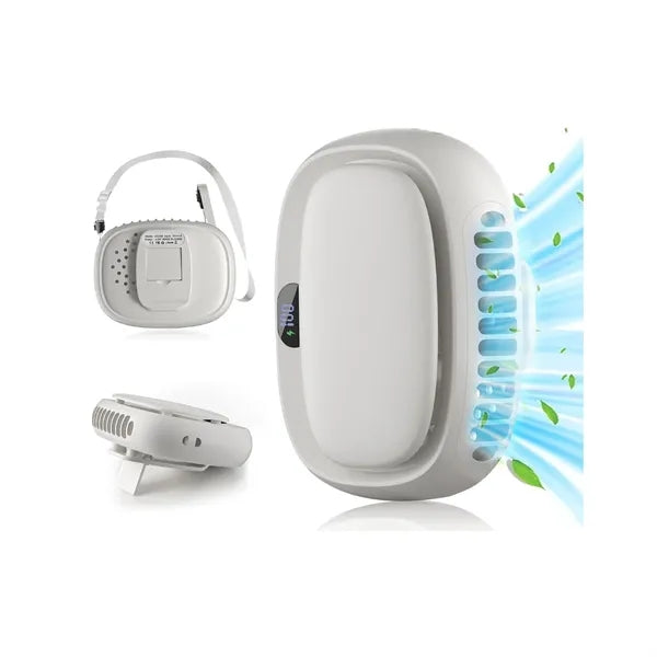 4 in 1 Portable Outdoor Necklace Waist Belt Fan