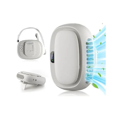 4 in 1 Portable Outdoor Necklace Waist Belt Fan
