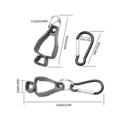 Work Gloves Clips Grabber Holder Safety