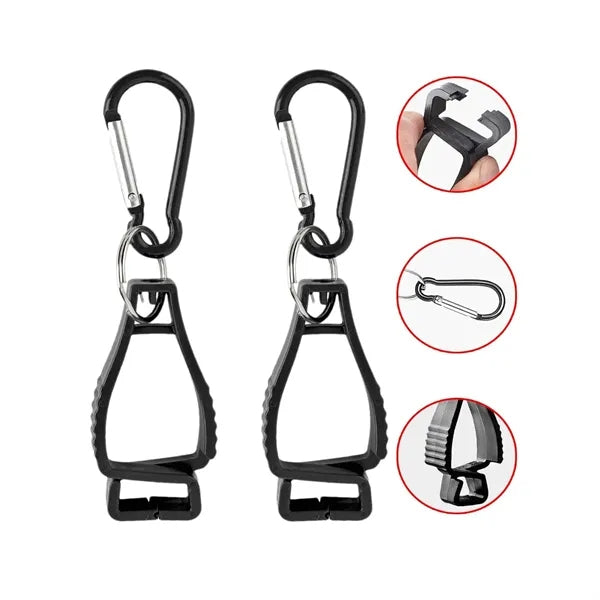 Work Gloves Clips Grabber Holder Safety