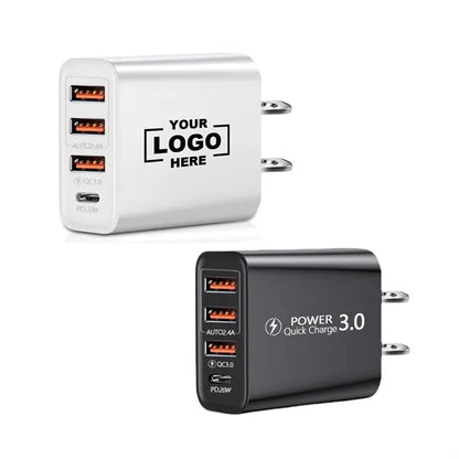 USB Type-C Wall Fast Charger PD Power Adapter