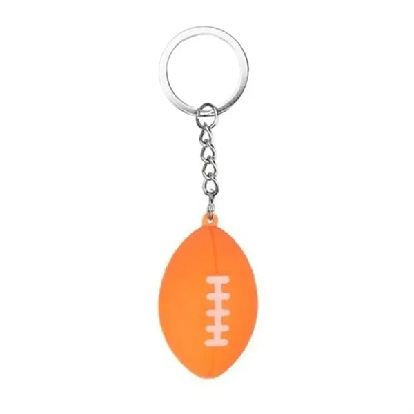 Football Stress Reliever Keychain