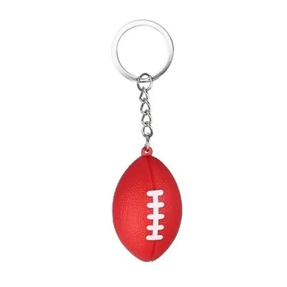 Football Stress Reliever Keychain