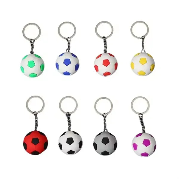 Soccer Ball Stress Reliever Keychain