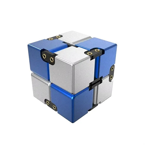 Finger Toys Metal Infinity Cube