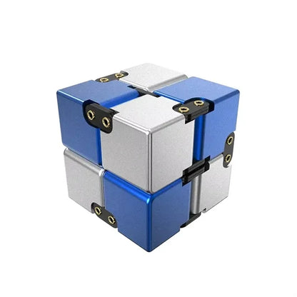 Finger Toys Metal Infinity Cube