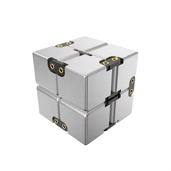 Finger Toys Metal Infinity Cube