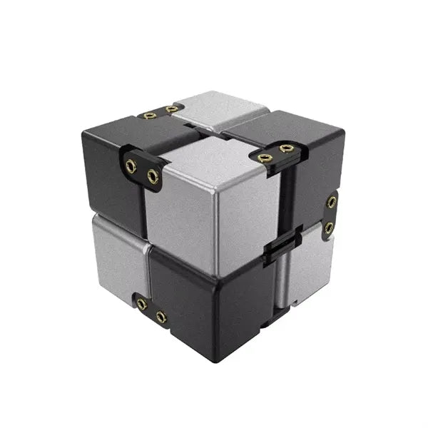 Finger Toys Metal Infinity Cube