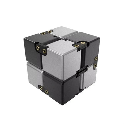 Finger Toys Metal Infinity Cube