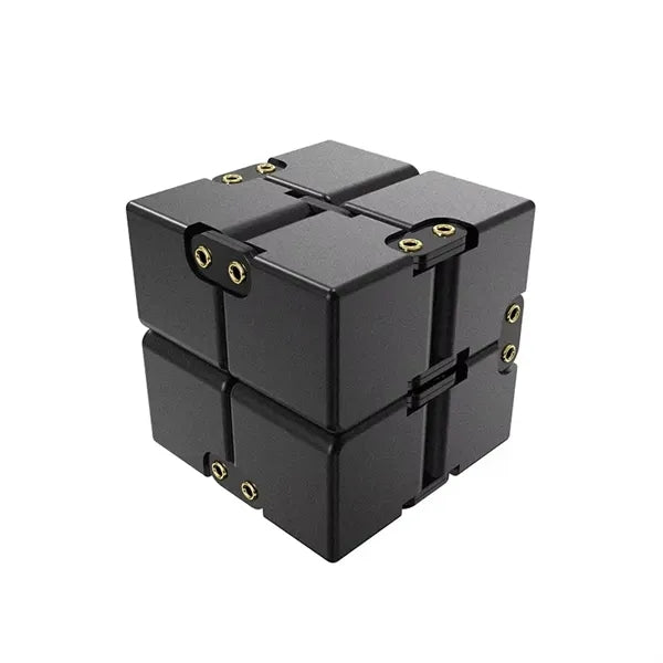 Finger Toys Metal Infinity Cube