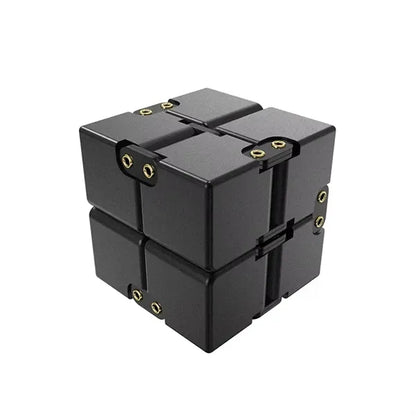 Finger Toys Metal Infinity Cube