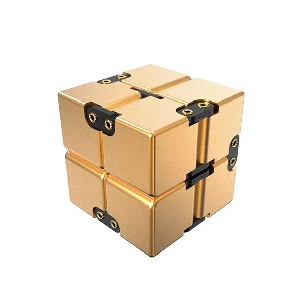 Finger Toys Metal Infinity Cube