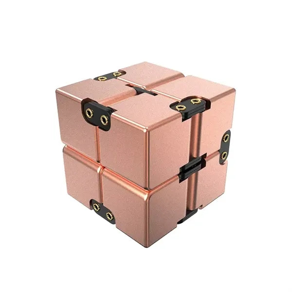 Finger Toys Metal Infinity Cube