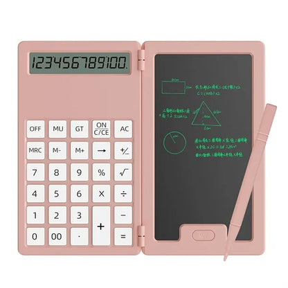 Portable Basic Calculator With Writing Pad And Stylus