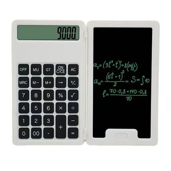 Portable Basic Calculator With Writing Pad And Stylus