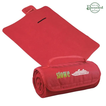 Recycled Roll-Up Blanket