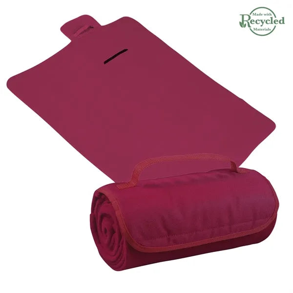 Recycled Roll-Up Blanket