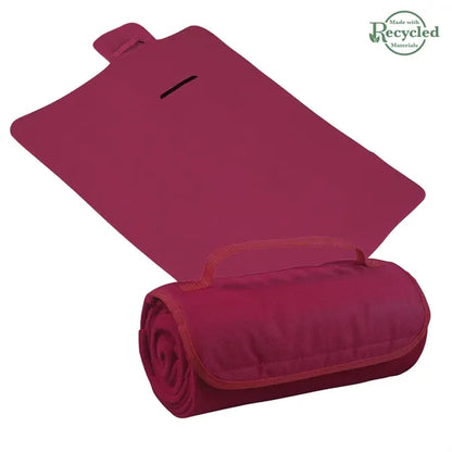 Recycled Roll-Up Blanket