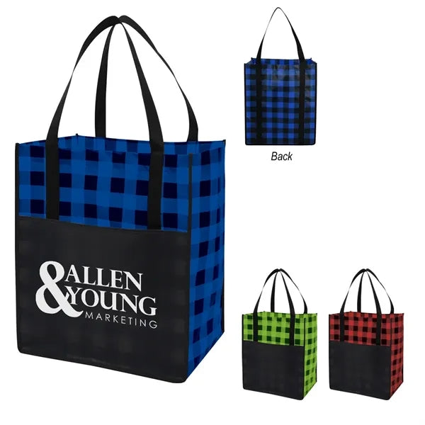 Northwoods Laminated Non-Woven Tote Bag