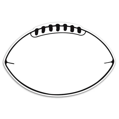 Football Car Sign Magnet