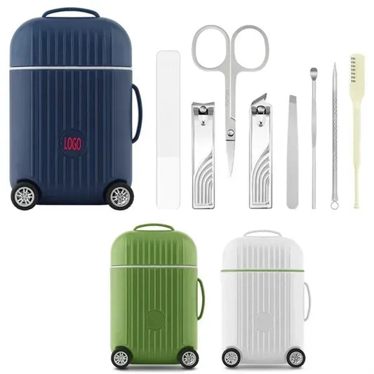 Mini Suitcase Nail Clipper Set