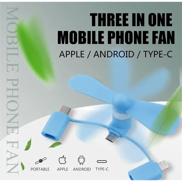 Mini Cell Phone Fan