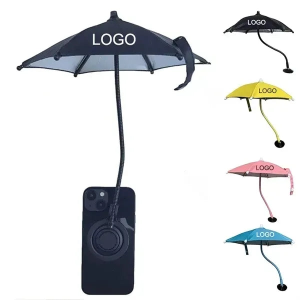 Magnetic Telescopic Mini Phone Umbrella