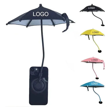 Magnetic Telescopic Mini Phone Umbrella
