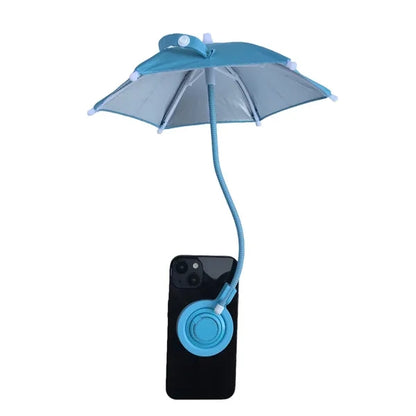 Magnetic Telescopic Mini Phone Umbrella