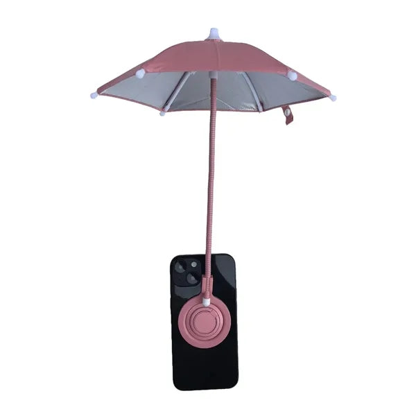 Magnetic Telescopic Mini Phone Umbrella
