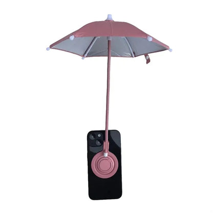 Magnetic Telescopic Mini Phone Umbrella