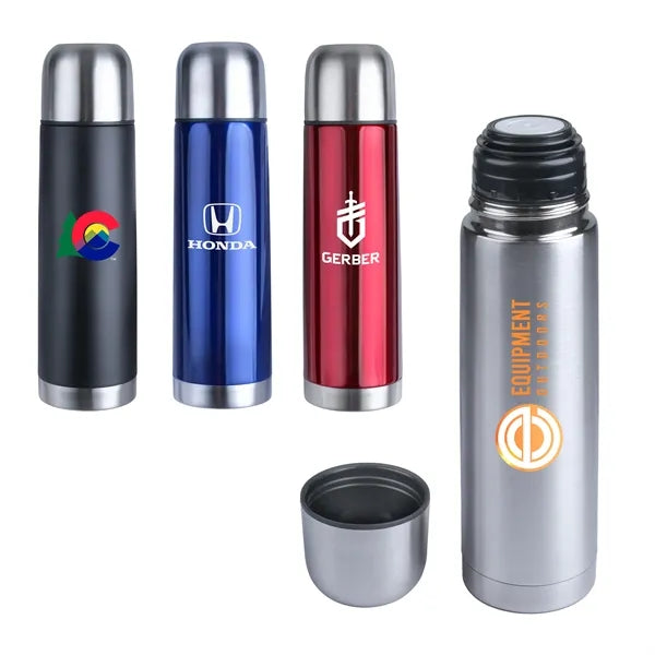 Basics 16.5 oz. Double Wall Stainless Steel Thermos