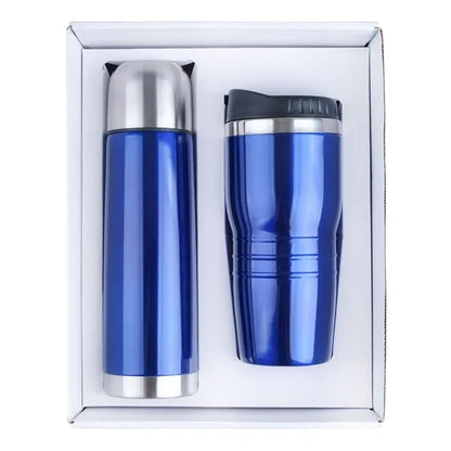 Stainless Steel Thermos & Tumbler Gift Set