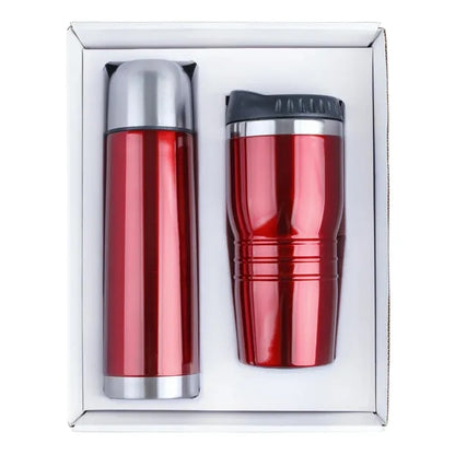 Stainless Steel Thermos & Tumbler Gift Set