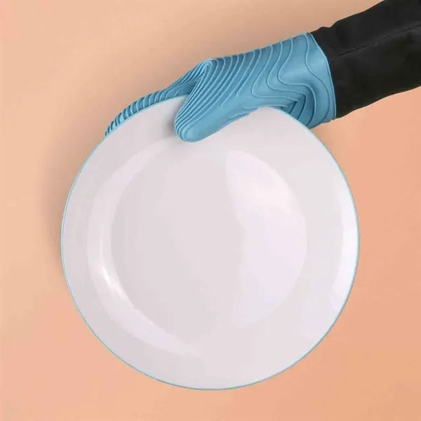 Heat Slip Resistant Silicone Oven Mitts