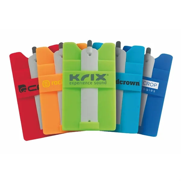 Silicon Wallet With Stand