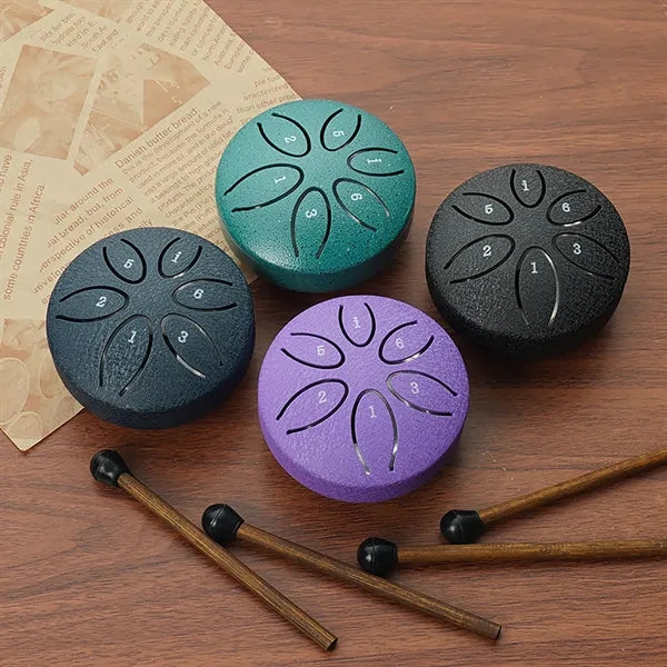 3 Inch 6 Note Steel Tongue Drum