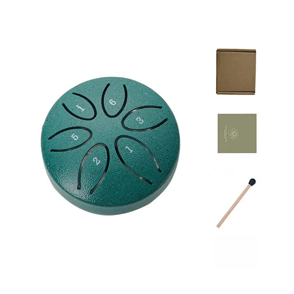3 Inch 6 Note Steel Tongue Drum
