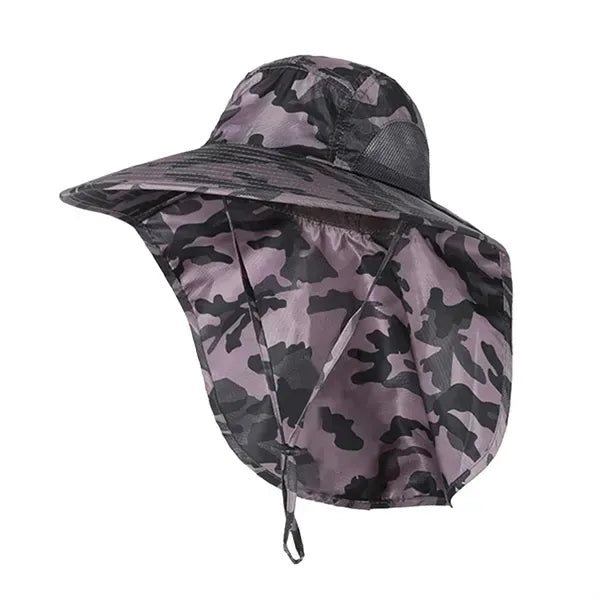 Smart Sun Protection Hat with Neck Flap