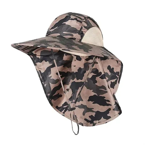 Smart Sun Protection Hat with Neck Flap