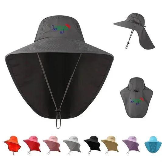 Smart Sun Protection Hat with Neck Flap