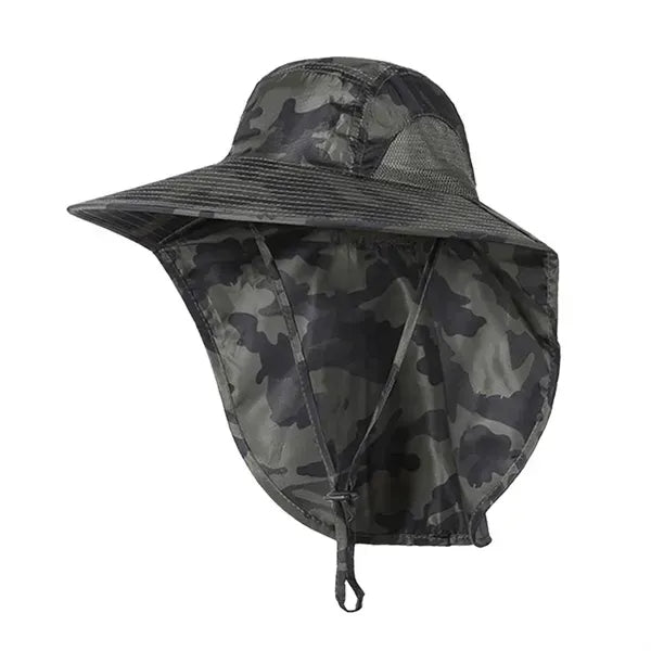 Smart Sun Protection Hat with Neck Flap