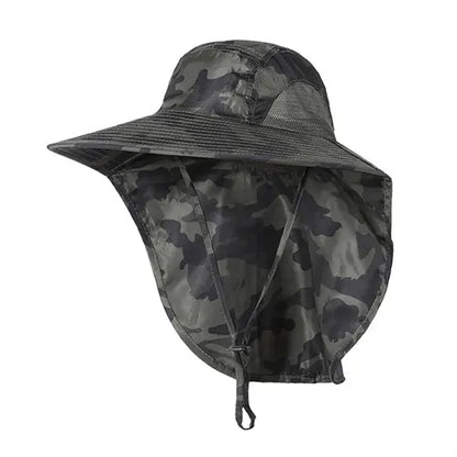 Smart Sun Protection Hat with Neck Flap