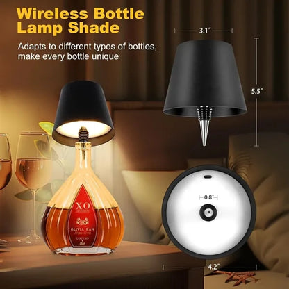 Rechargeable LED Bottle Light - Touch Control